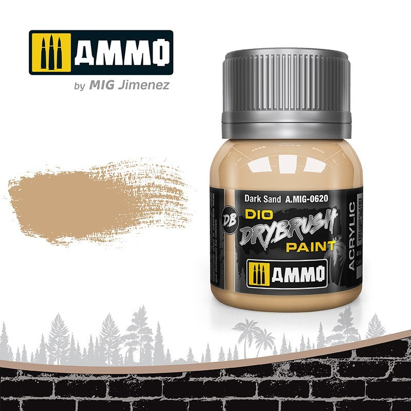 Ammo MIG Dio Drybrush Acrylic Paints