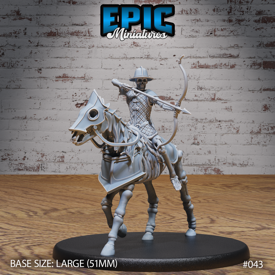 Skeleton Army Archer Mounted