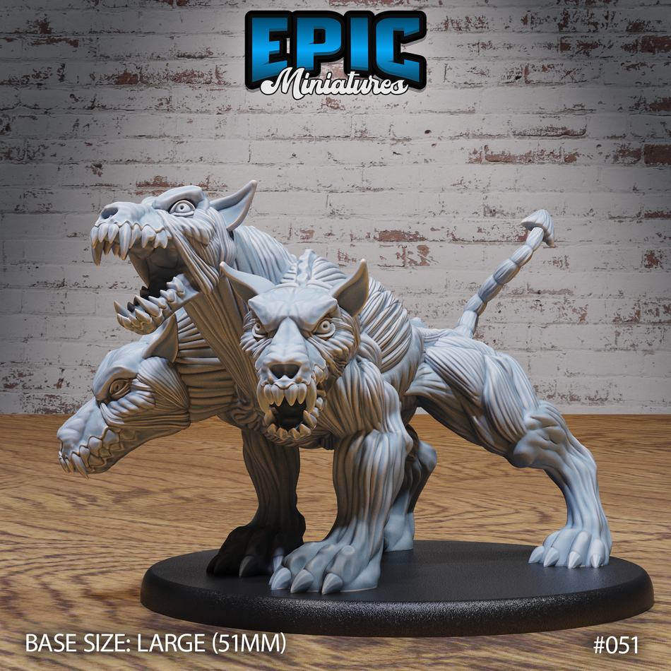 Skinned Cerberus
