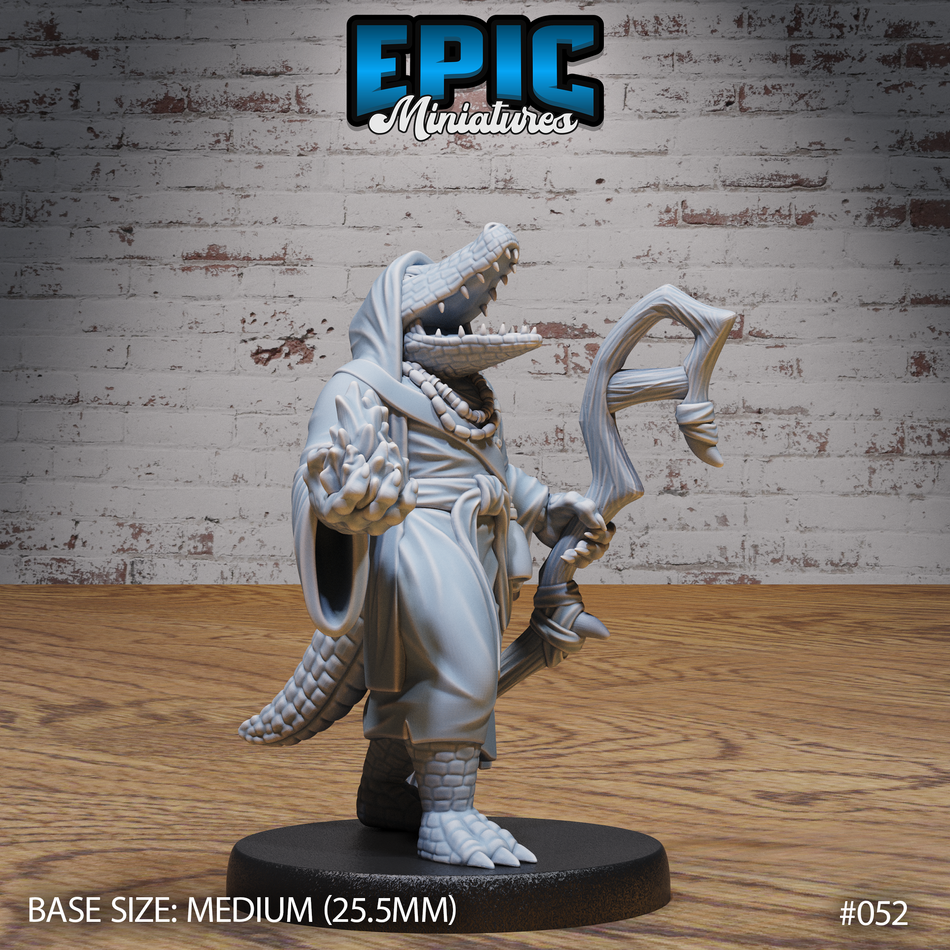 Alligator Folk Wizard