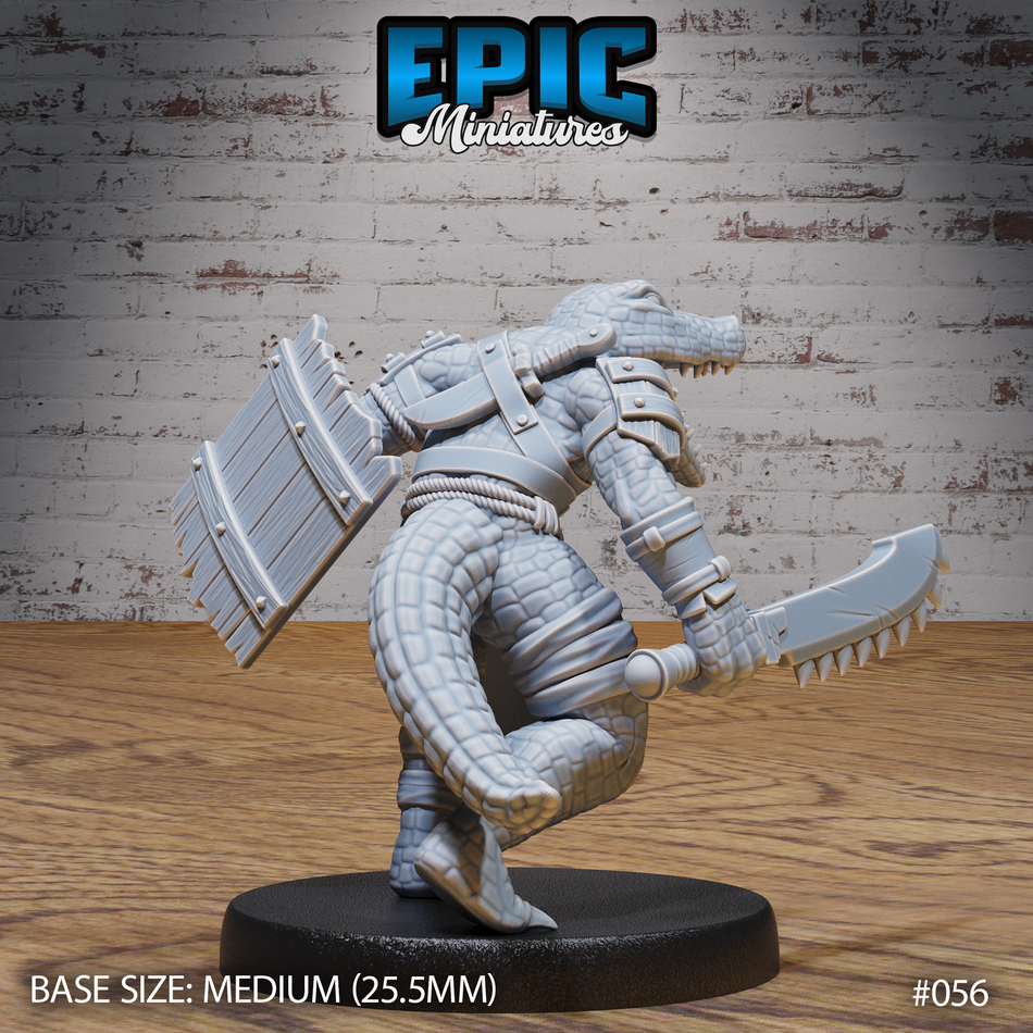 Alligator Folk Warrior