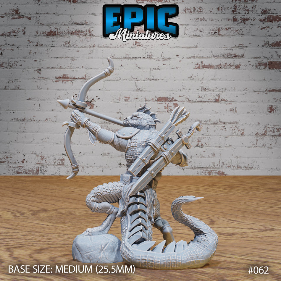 Bandit Lizard Folk Firing Bow