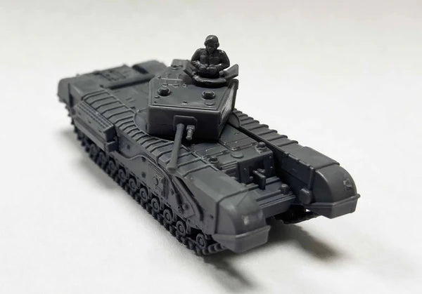 12mm WW2 Allied Churchill 6pdr and AVRE options