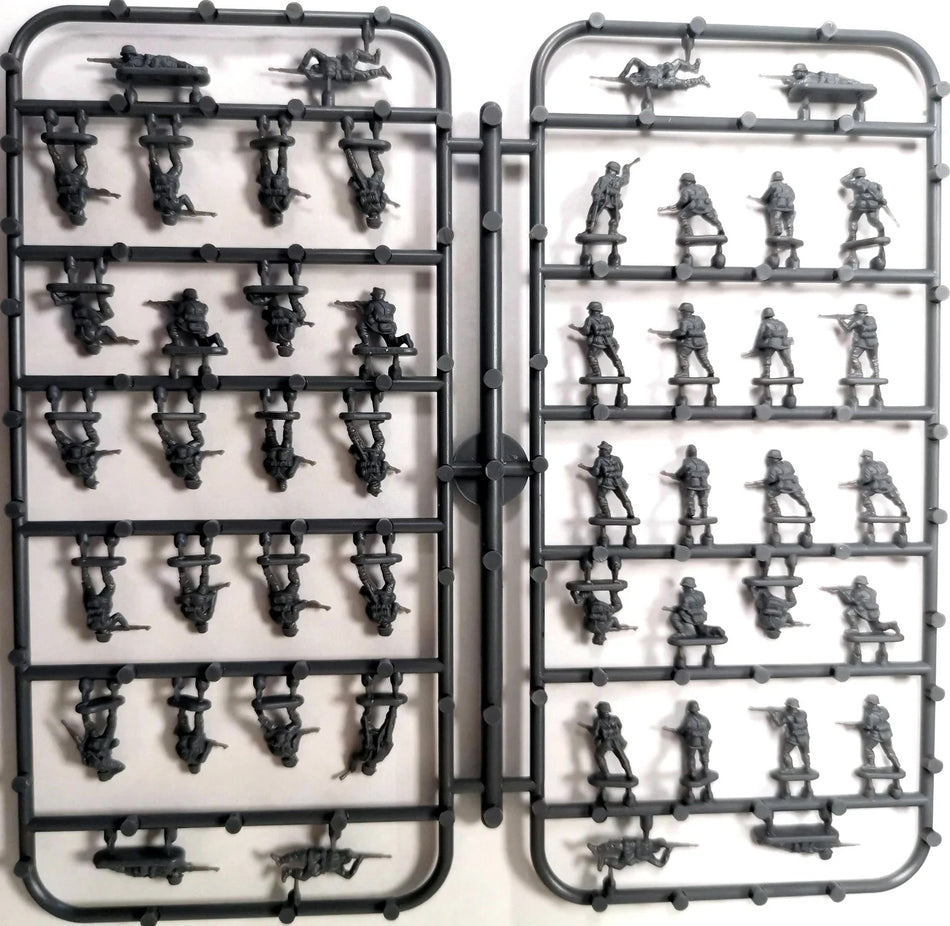 12mm WW2 German Infantry Late War 1943-1945