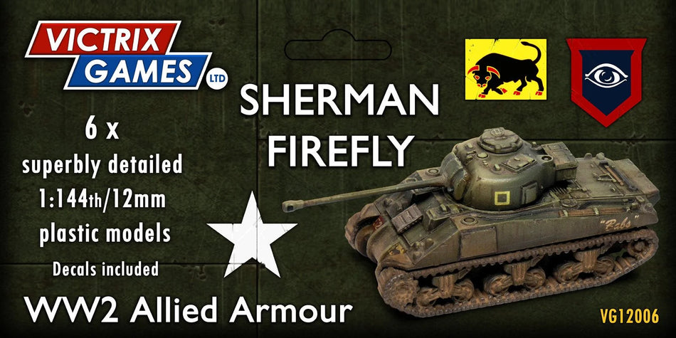12mm WW2 Allied Sherman Firefly