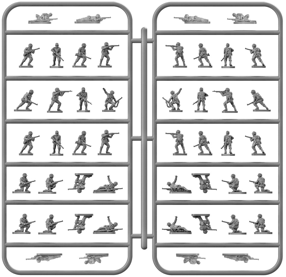 12mm WW2 US Infantry