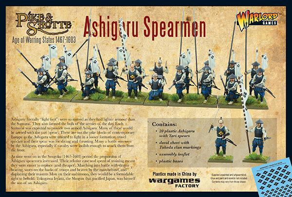 Pike & Shotte - Ashigaru Spearmen