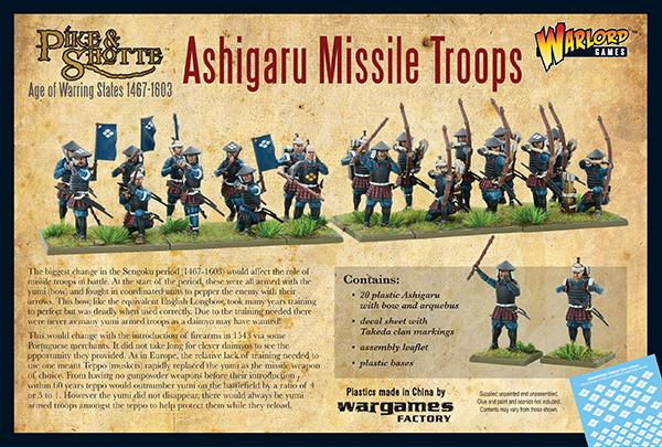 Pike & Shotte - Ashigaru Missile Troops