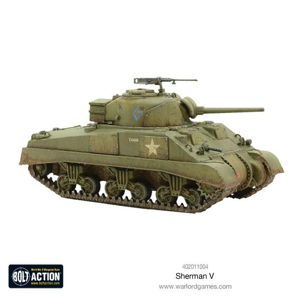 Bolt Action Sherman V Tank