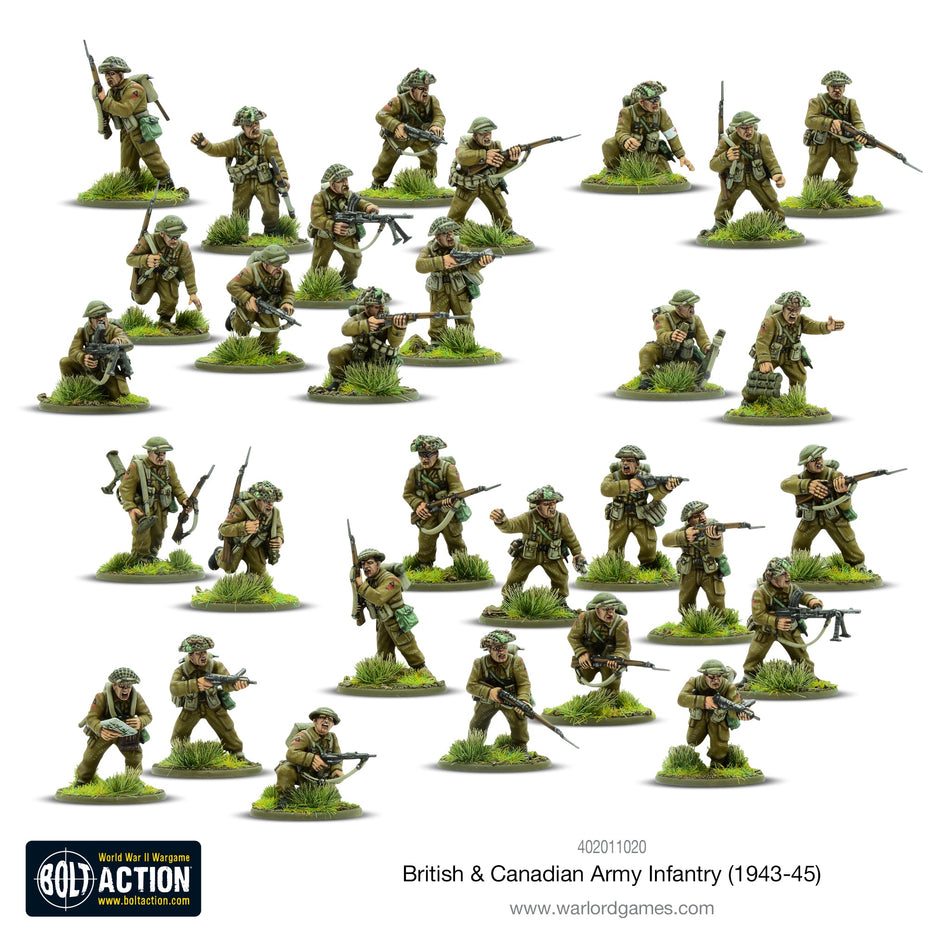 Bolt Action British & Canadian Infantry