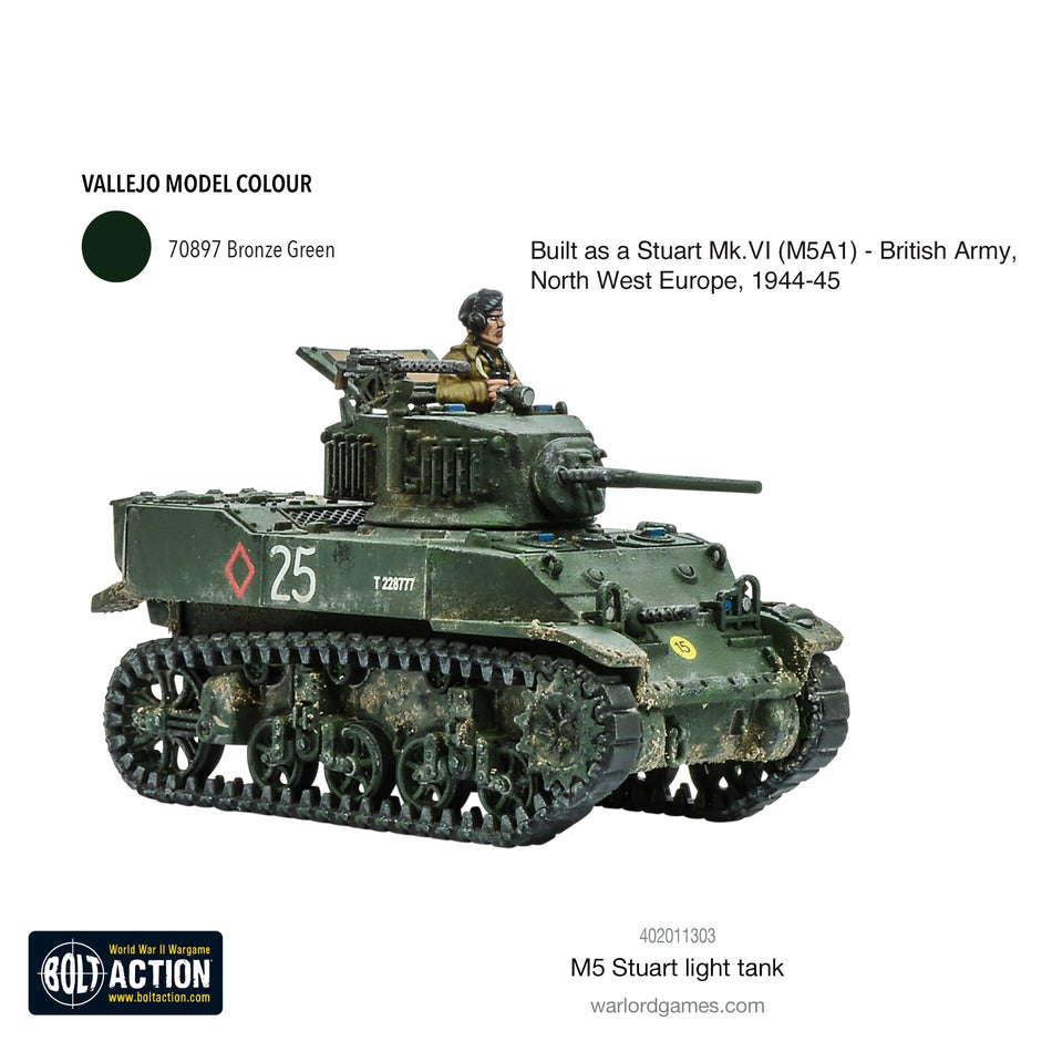 Bolt Action M5 Stuart