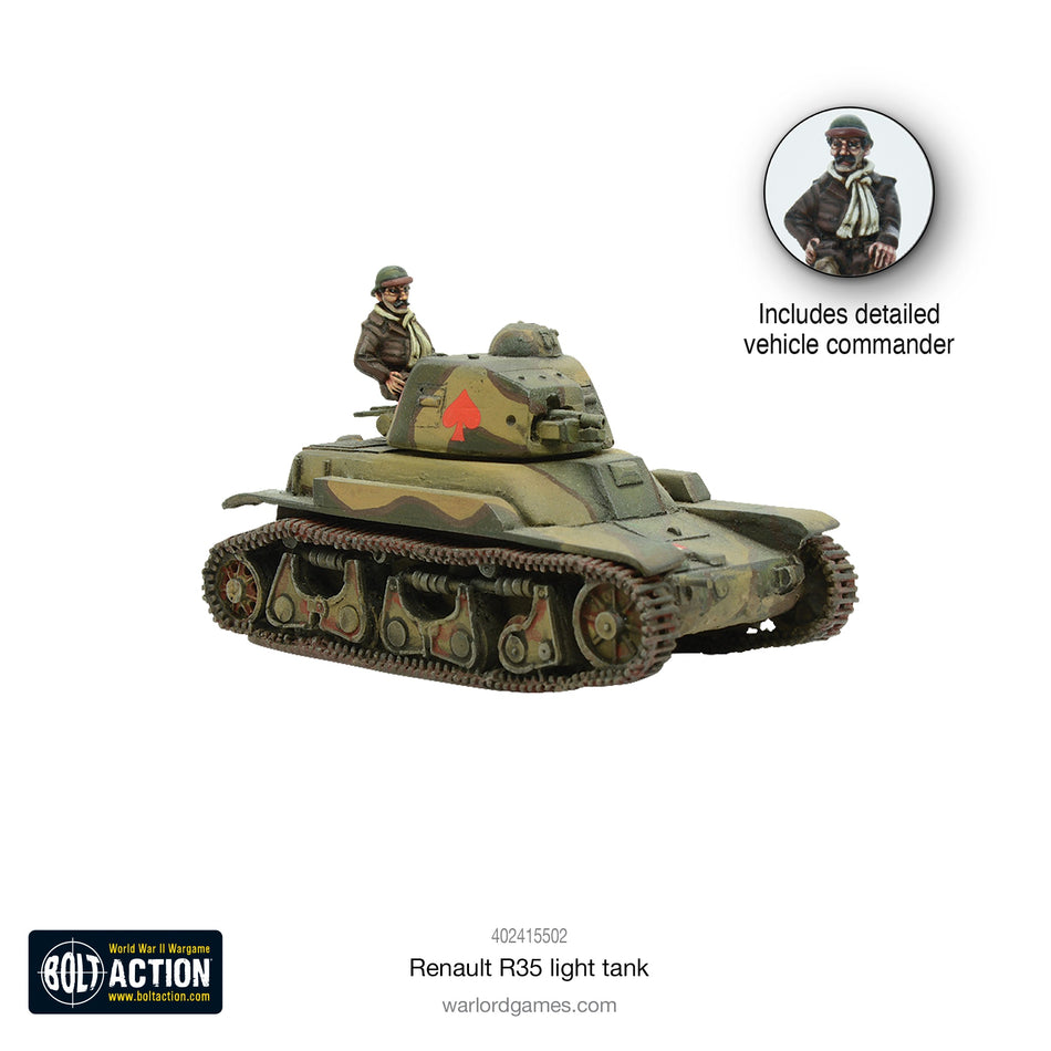 Bolt Action French Tank Renault R35