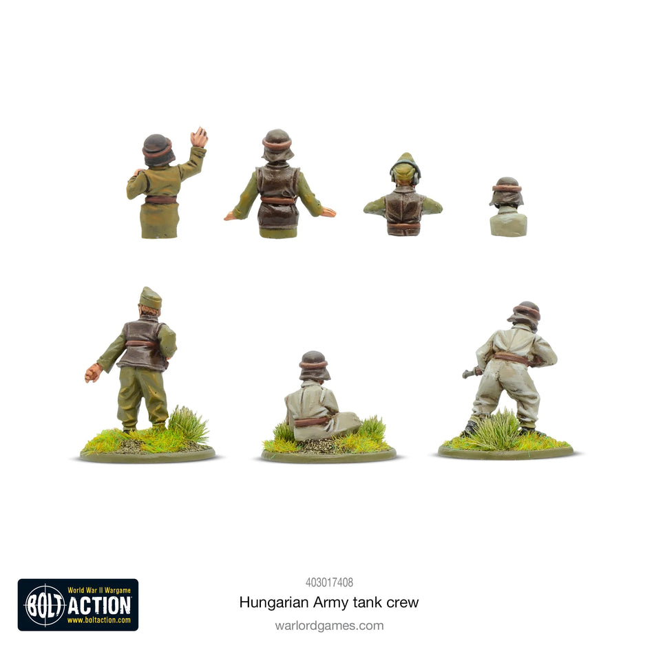 Bolt Action Hungarian Tank Crew