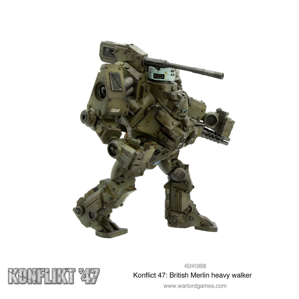 Konflikt '47 British Commonwealth Merlin heavy walker (Pre-Order November 2025)