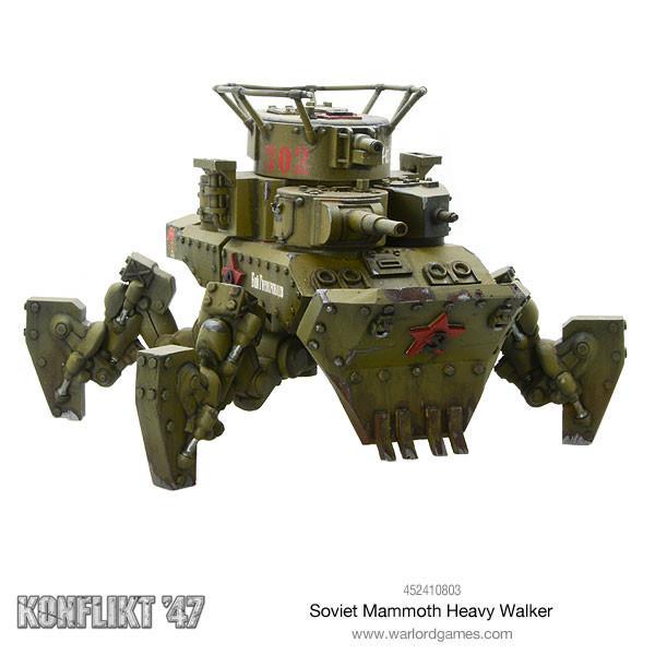 Konflikt '47 Soviet Bloc Mahmot Heavy Walker (Pre-Order November 2025)