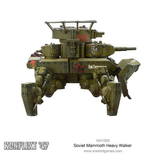 Konflikt '47 Soviet Bloc Mahmot Heavy Walker (Pre-Order November 2025)