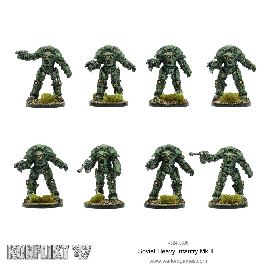 Konflikt '47 Soviet Bloc Guards Mk II Armoured Infantry (Pre-Order November 2025)