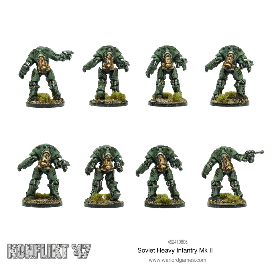 Konflikt '47 Soviet Bloc Guards Mk II Armoured Infantry (Pre-Order November 2025)