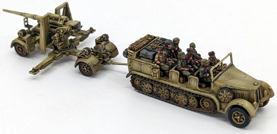 12mm WW2 German 88mm Gun and Sd.Kfz.7