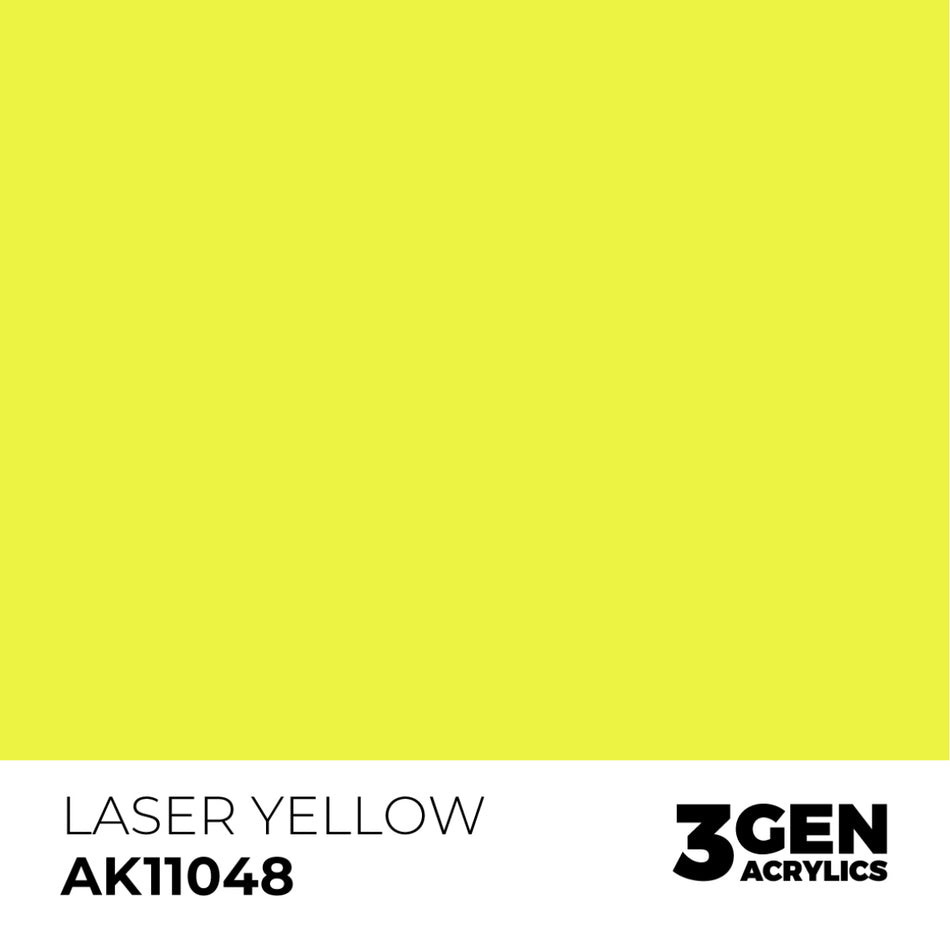 AK Interactive 3GEN - AK11048 LASER YELLOW – STANDARD