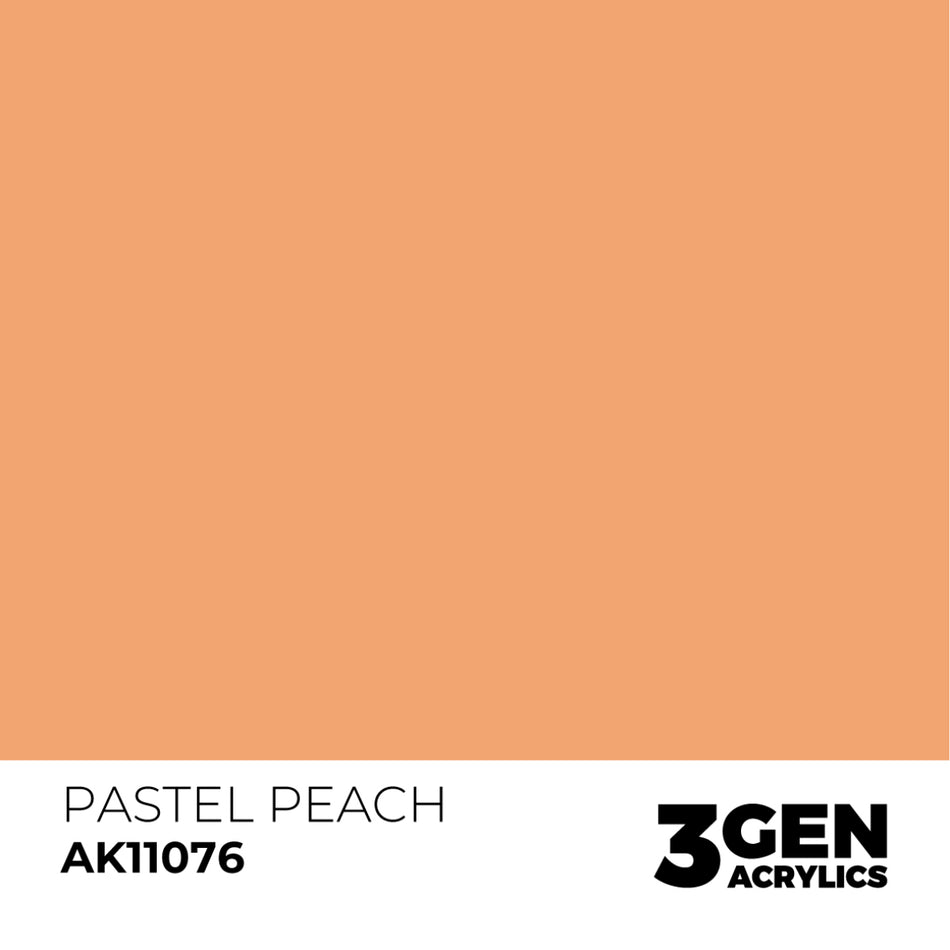 AK Interactive 3GEN - AK11076 PASTEL PEACH – PASTEL