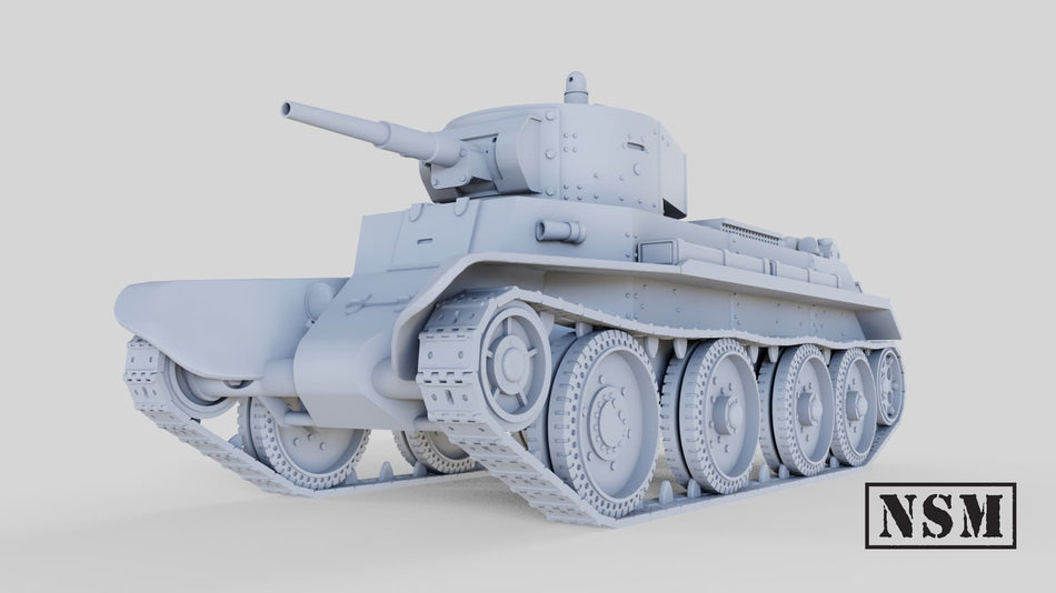 Soviet BT 7 Tank