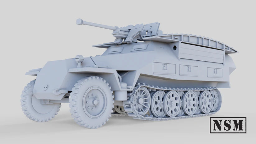 German Sd Kfz 251-7 D Pioneer Wagon
