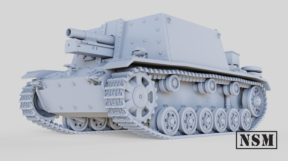 German Stug III sIG 33b