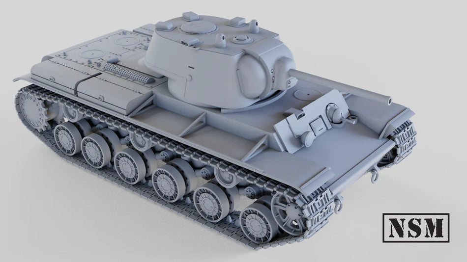 Soviet KV 1 Tank Cast Hull and German 75mm mod