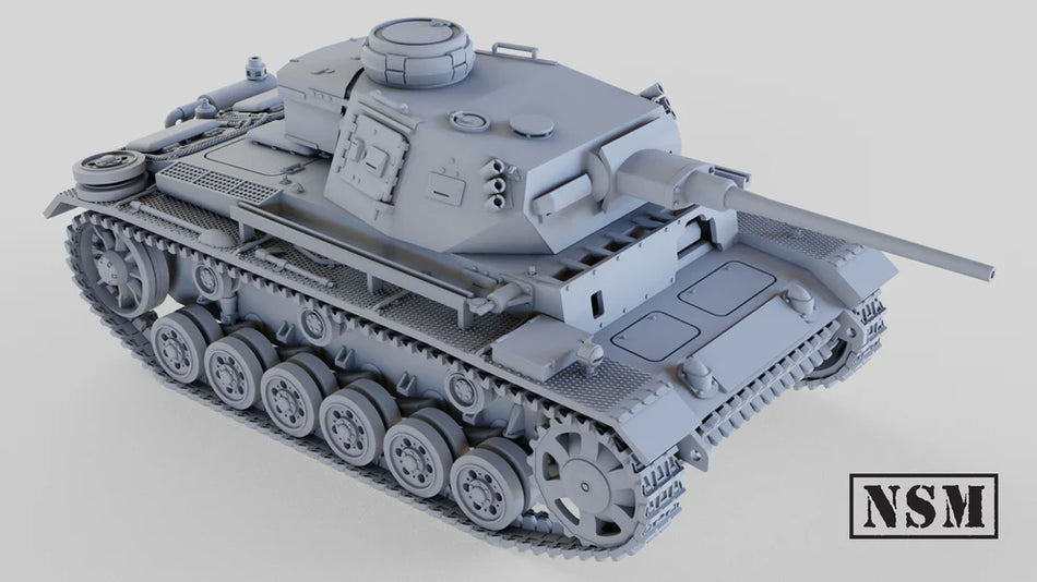 German Panzer III K Command Tank