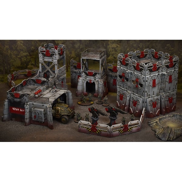 Deadzone: Sci-Fi Terrain: Military Compound