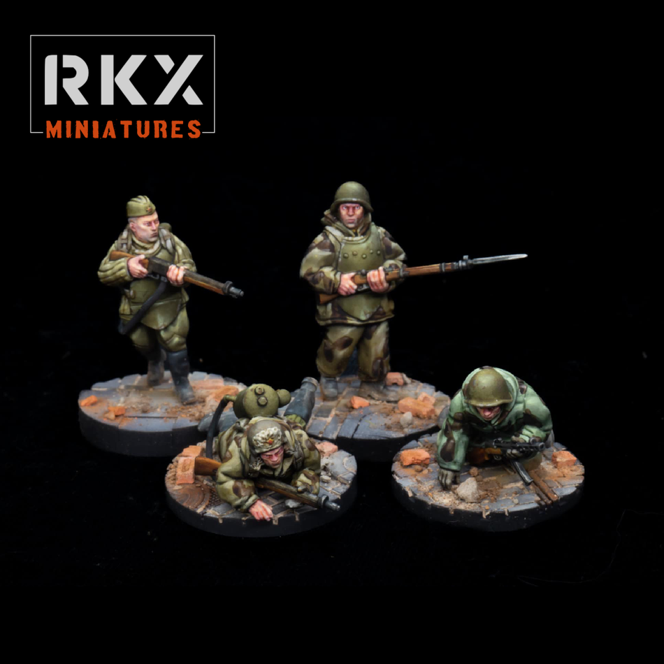 Soviet Engineer Flamethrower Team