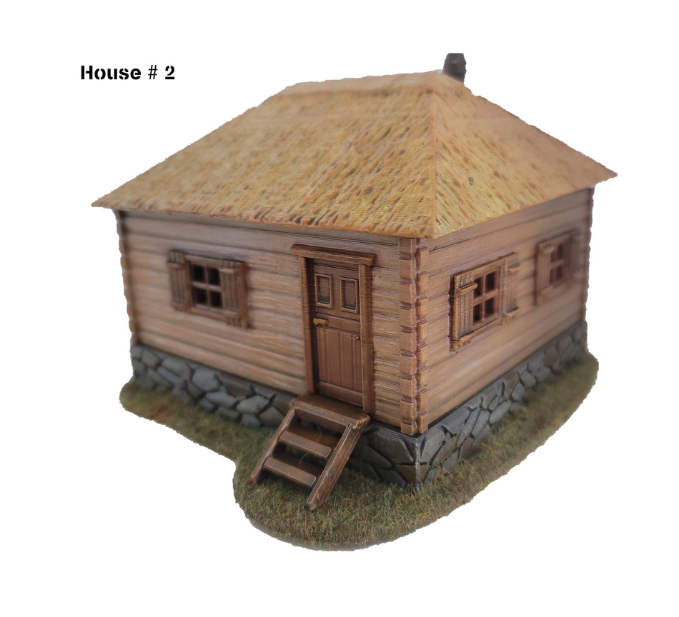 Rural Russian House # 1, 2 or 3