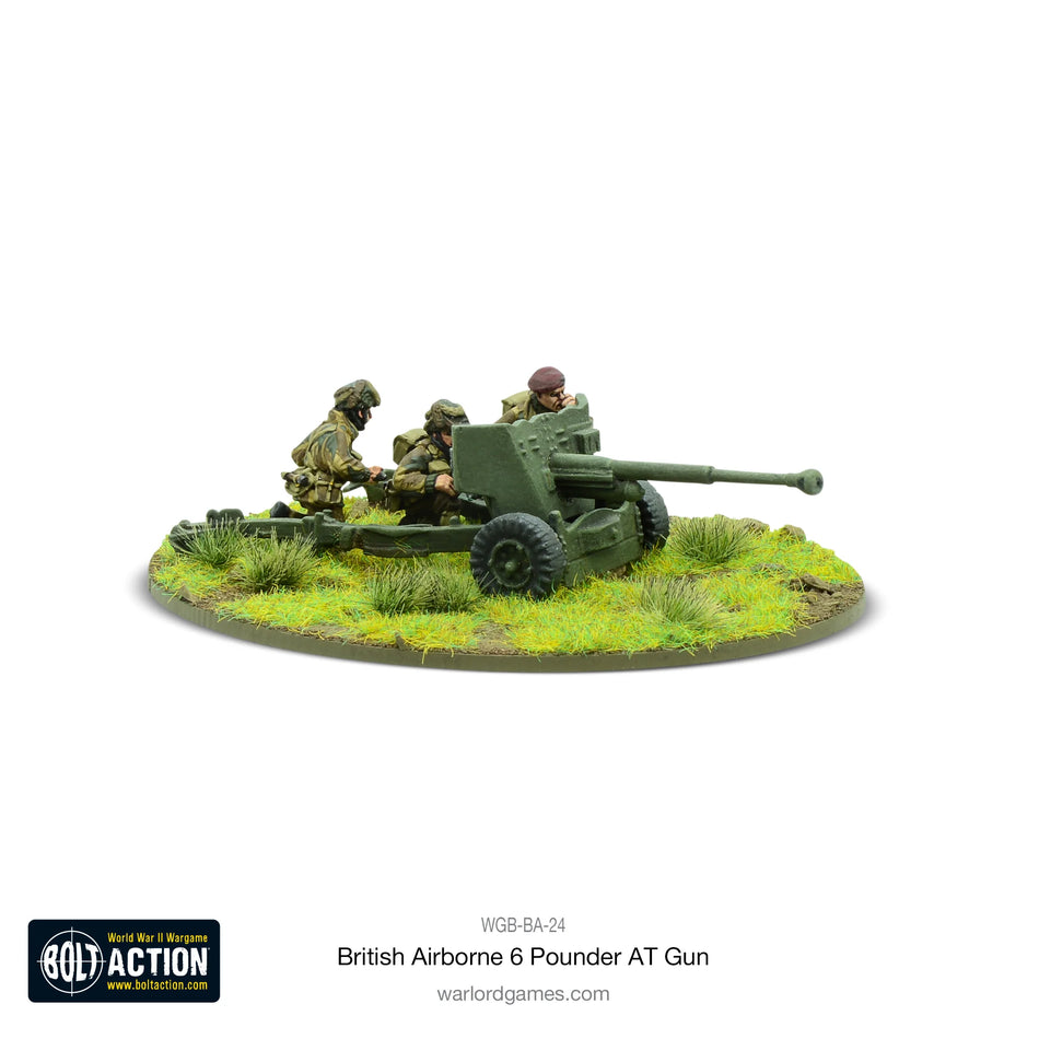 Bolt Action British Airborne Six Pounder AT Gun