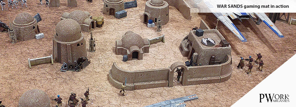 Game Mat "War Sands" neoprene 6' x 4'