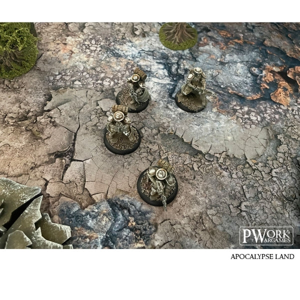 Game Mat "Apocalypse Land" neoprene 6' x 4'