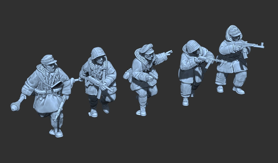 German Late War Cavalry – Budapest themed squad