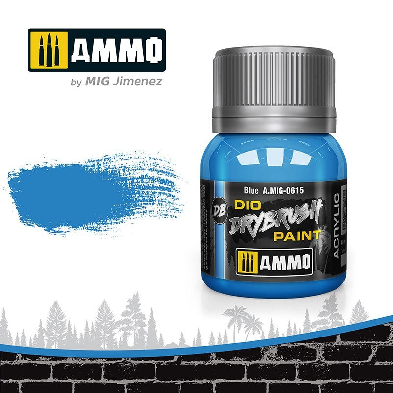 Ammo MIG Dio DRYBRUSH Blue A.MIG-0615