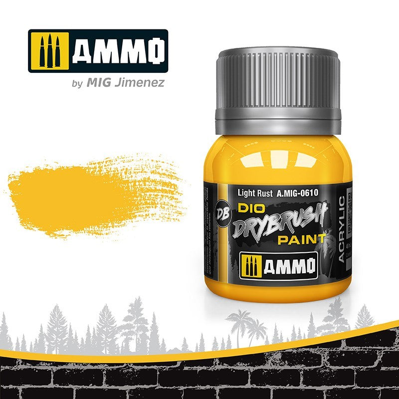 Ammo MIG Dio DRYBRUSH Light Rust A.MIG-0610
