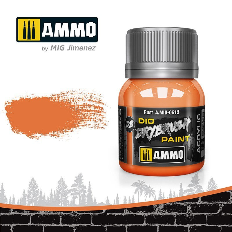 Ammo MIG Dio DRYBRUSH Rust A.MIG-0612