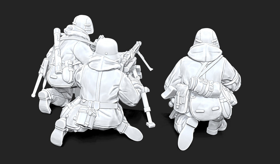 German Schweres MG42 on tripod