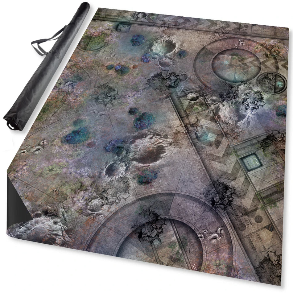 40k Gaming Mat – 60 x 44 Neoprene ‘Grim Battlefield’