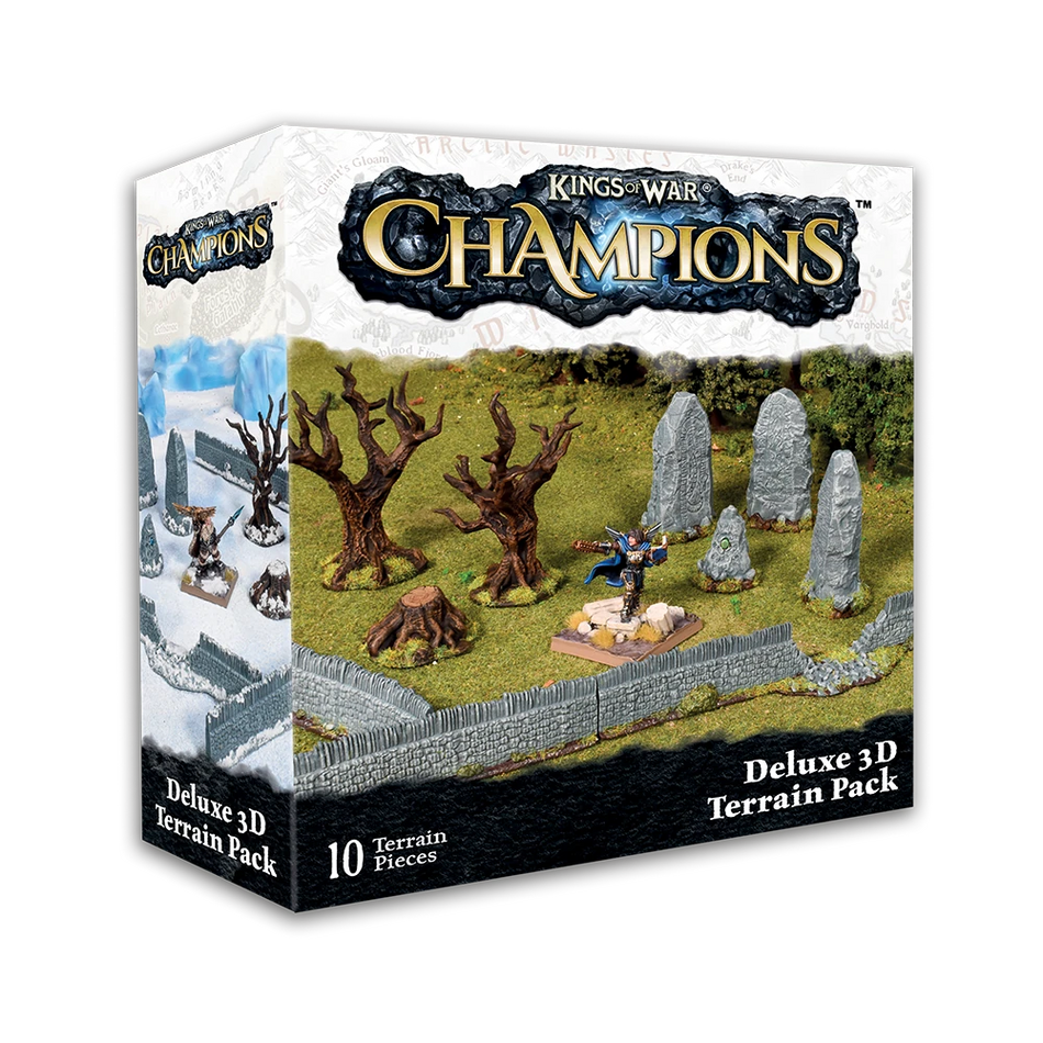 Kings of War Champions: Champions Deluxe 3D Terrain Pack