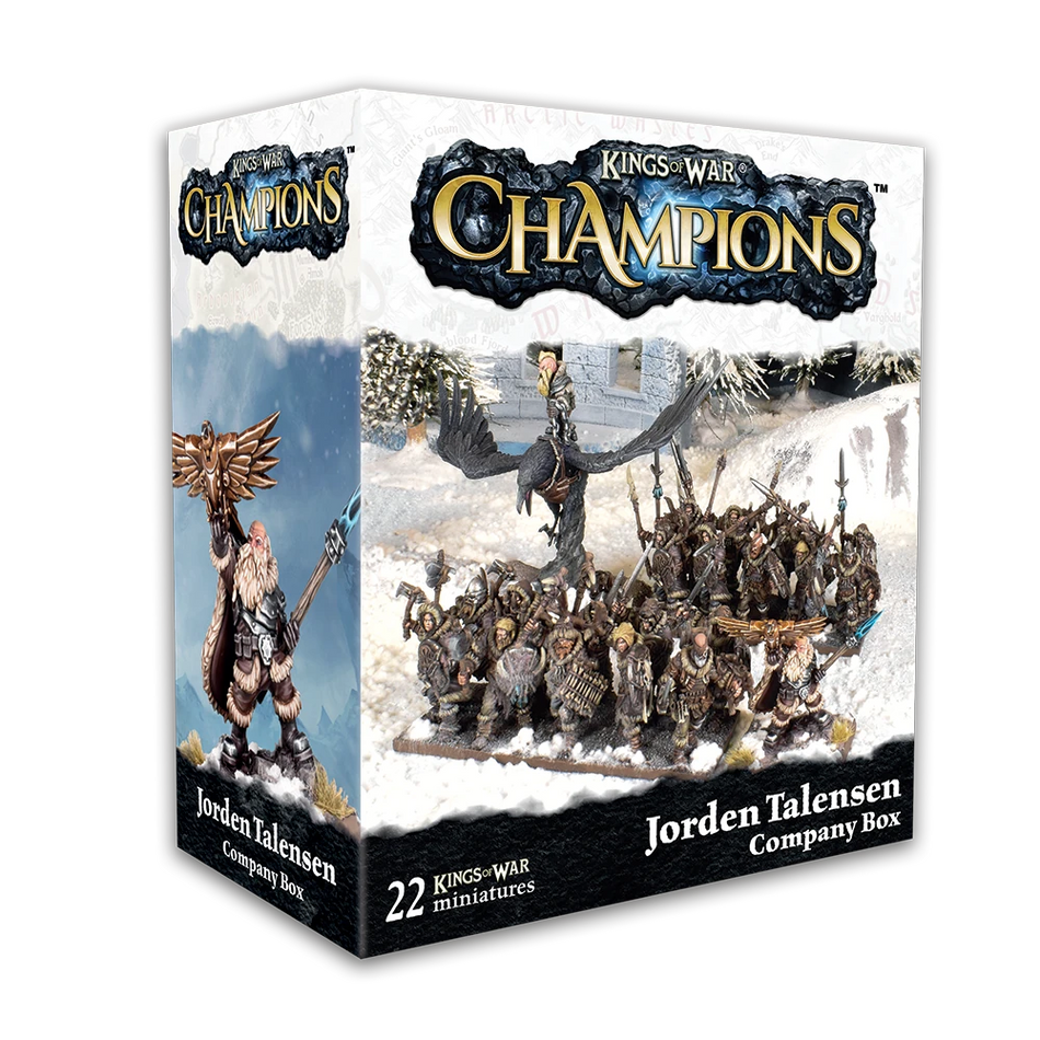 Kings of War Champions: Jorden Talensen Company Box