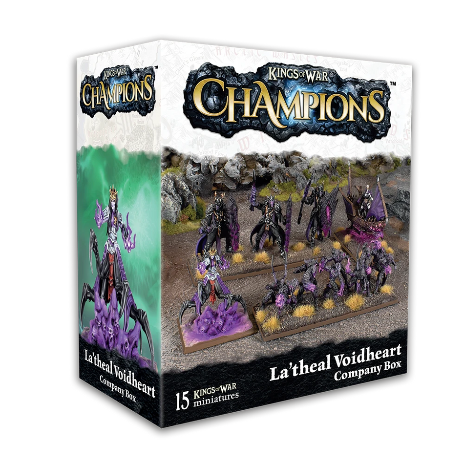 Kings of War Champions: La’theal Voidheart Company Box