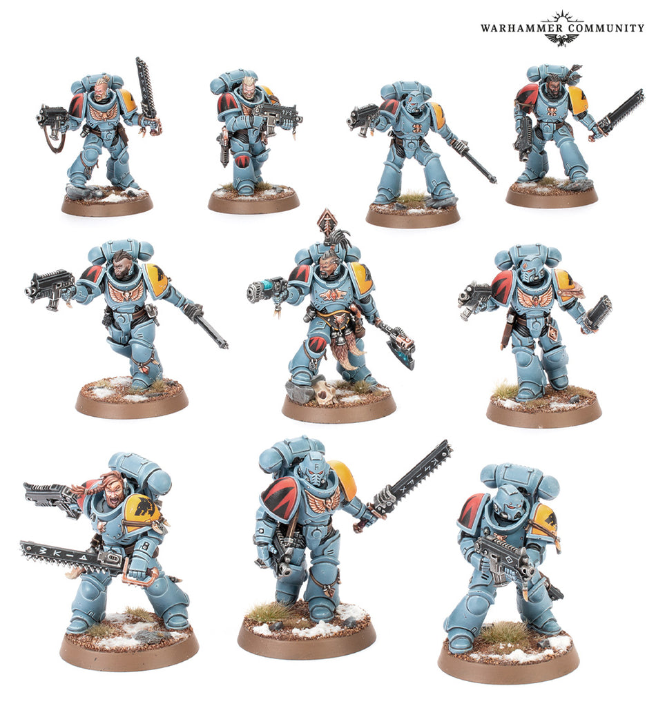 SPACE WOLVES: GREY HUNTERS