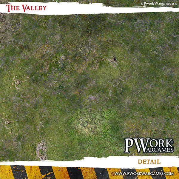 Game Mat "The Valley" neoprene 6' x 4'