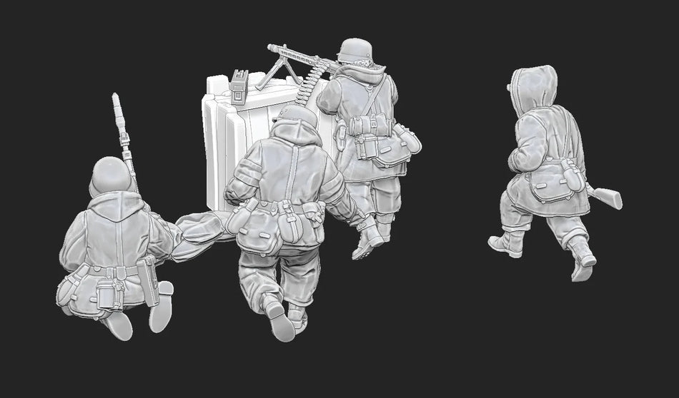 German Soldiers in Trench