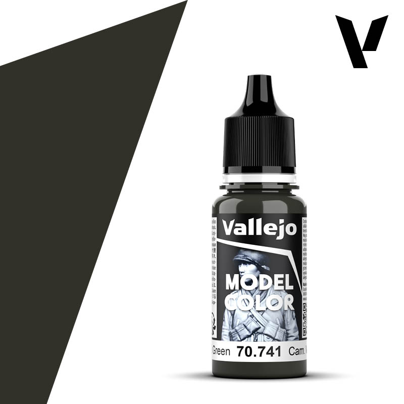 Vallejo Model Color 70.741 Camouflage Black Green