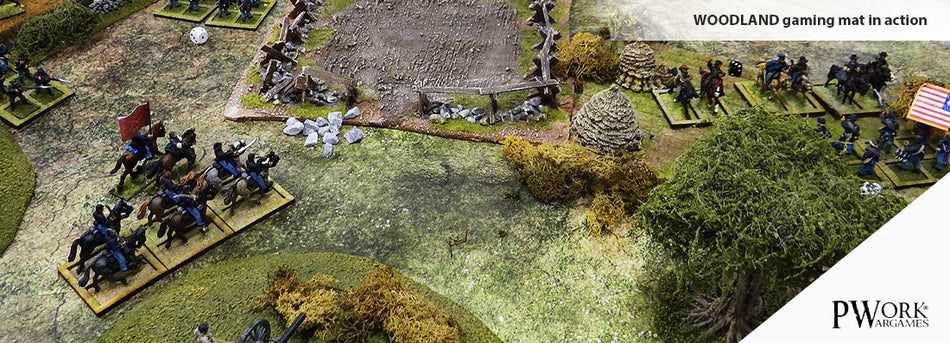 Game Mat "Woodland" neoprene 3' x 4'